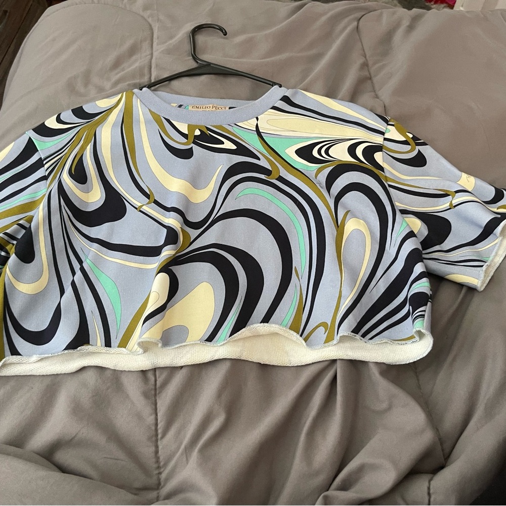 Emilio Pucci crop top
